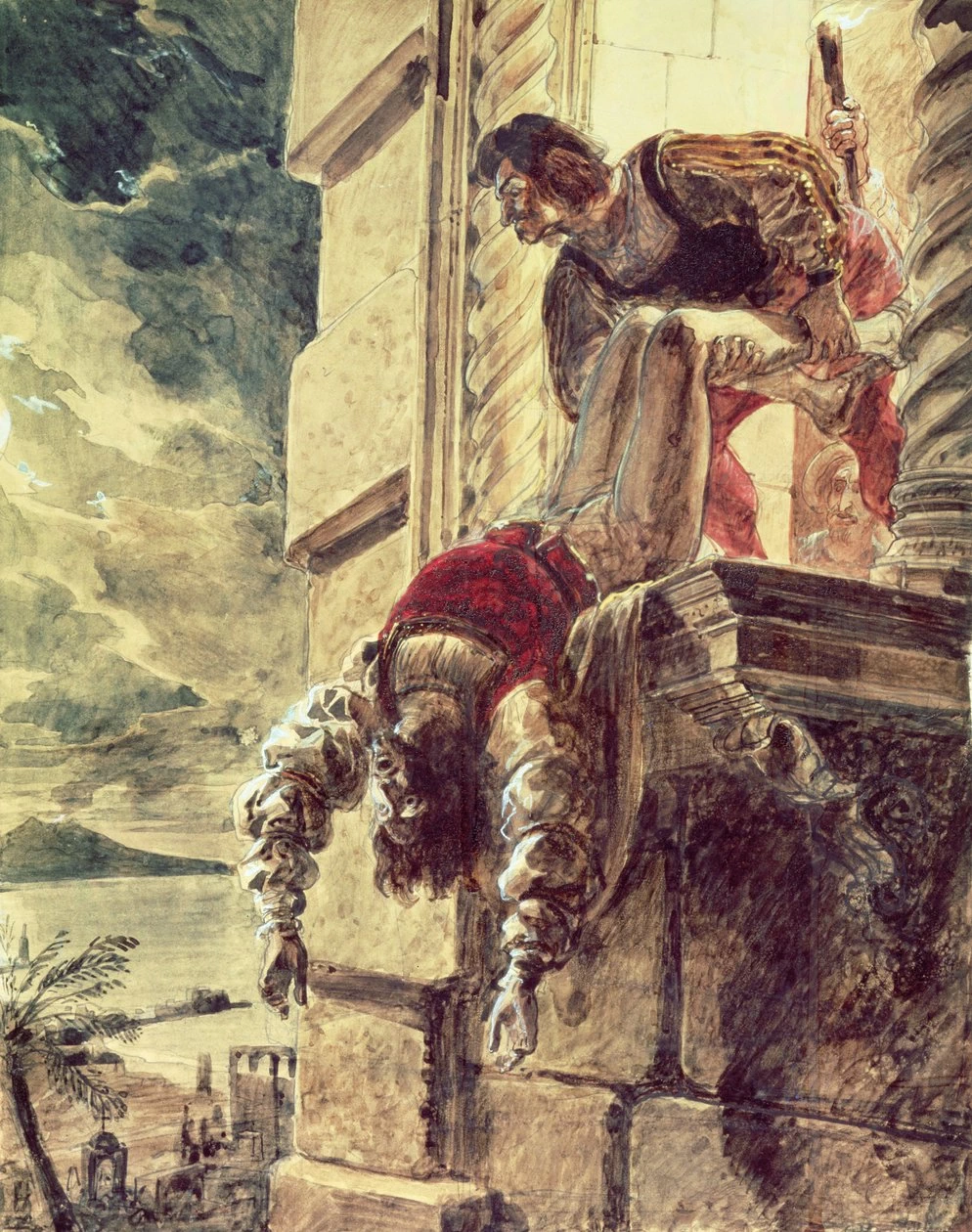 L'assassinio del Principe Andrea d'Ungheria su ordine della Regina Giovanna I di Napoli